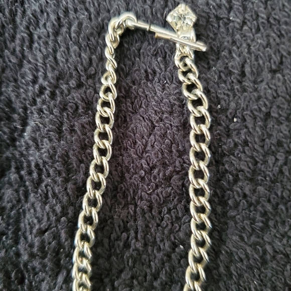 Vintage Rhinestone Choker Necklaces Lot Bundle four 4 Prom Wedding Holiday Bling - Picture 6 of 10